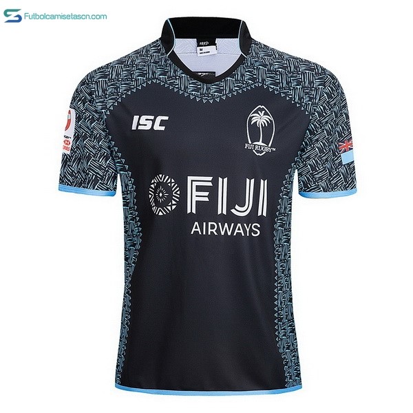 Camiseta Rugby Fiyi 2ª 2018/19 Negro